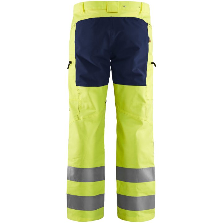 Bukser 15851811 Hivisgul / Marine BLÅKLÄDER BUKSER 15851811 GUL/MARINE 44 – billede 2