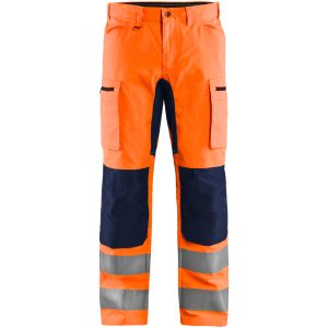 Bukser 15851811 Hivisorange / Marine BLÅKLÄDER