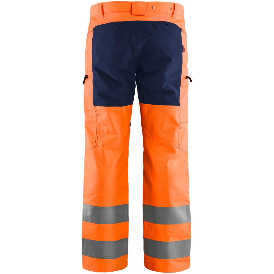 Bukser 15851811 Hivisorange / Marine BLÅKLÄDER BUKSER 15851811 ORANGE/MARI 44 – billede 2