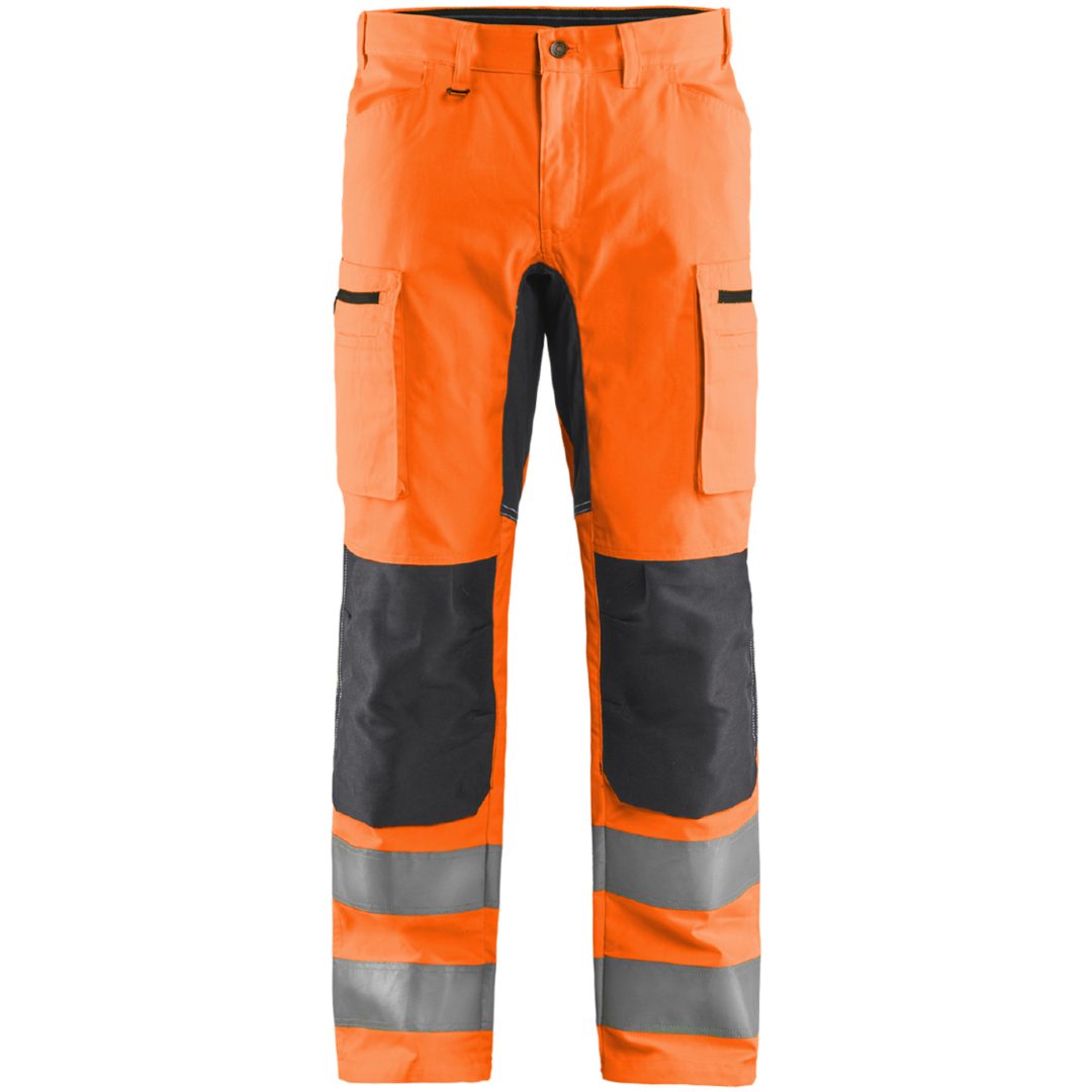 Bukser 15851811 Orange / Grå BLÅKLÄDER BUKSER 15851811 ORANGE/GRÅ 44 – billede 3