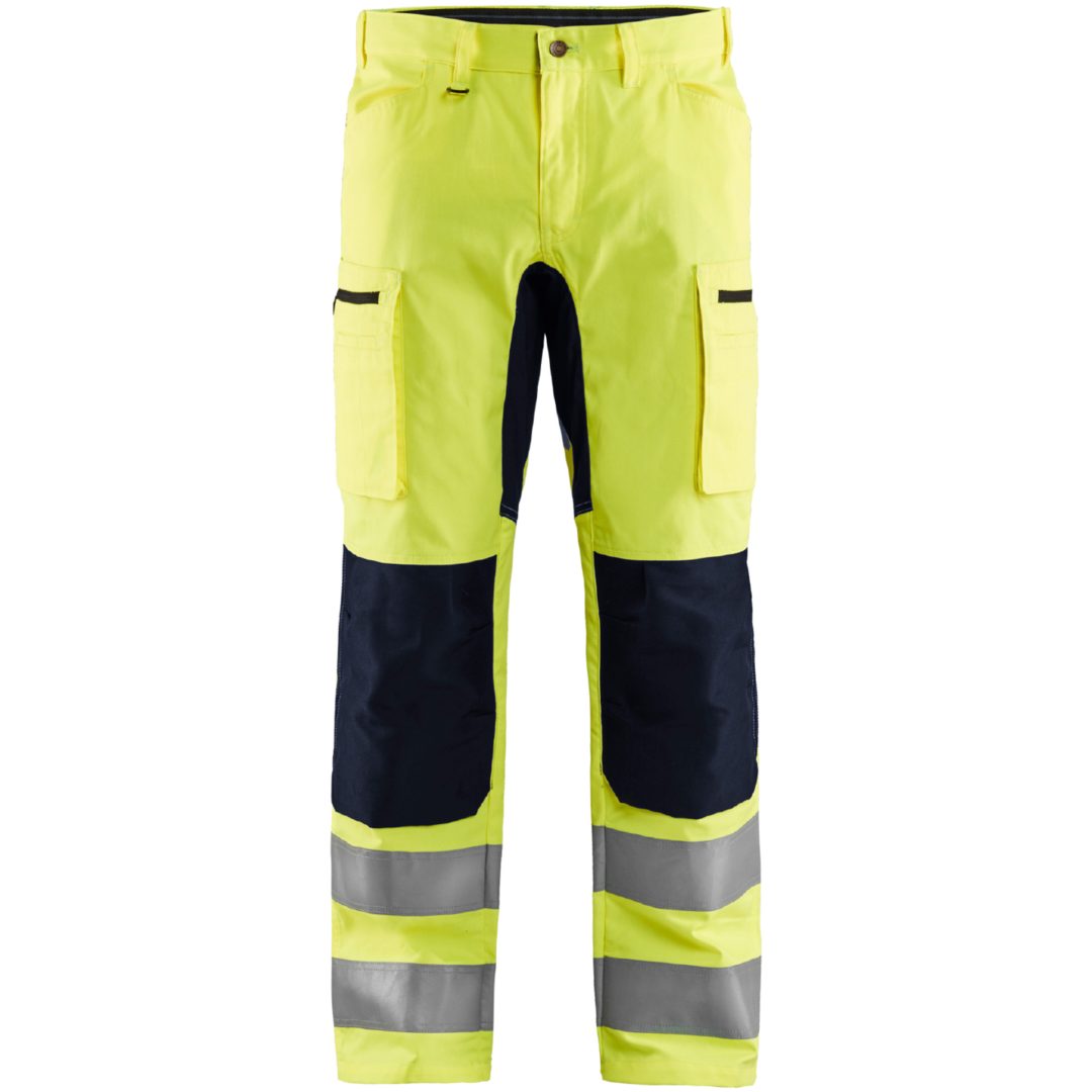 Bukser 15851811 Sort / Hivisgul BLÅKLÄDER BUKSER 15851811 GUL/SVART 64