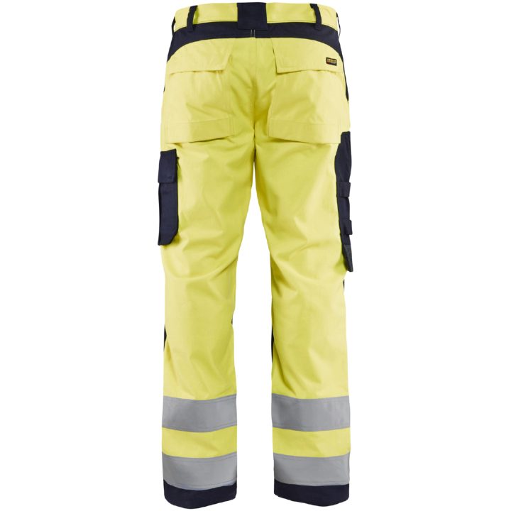 Bukser 15881512 Hivisgul / Marine BLÅKLÄDER BUKSER 15881512 GUL/MARINEBLÅ 44 – billede 2