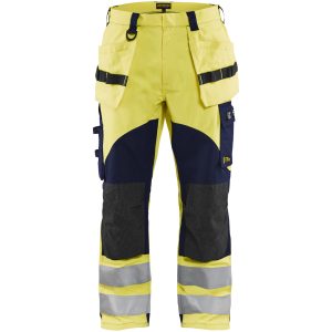 Bukser 15891512 Hivisgul / Marine BLÅKLÄDER