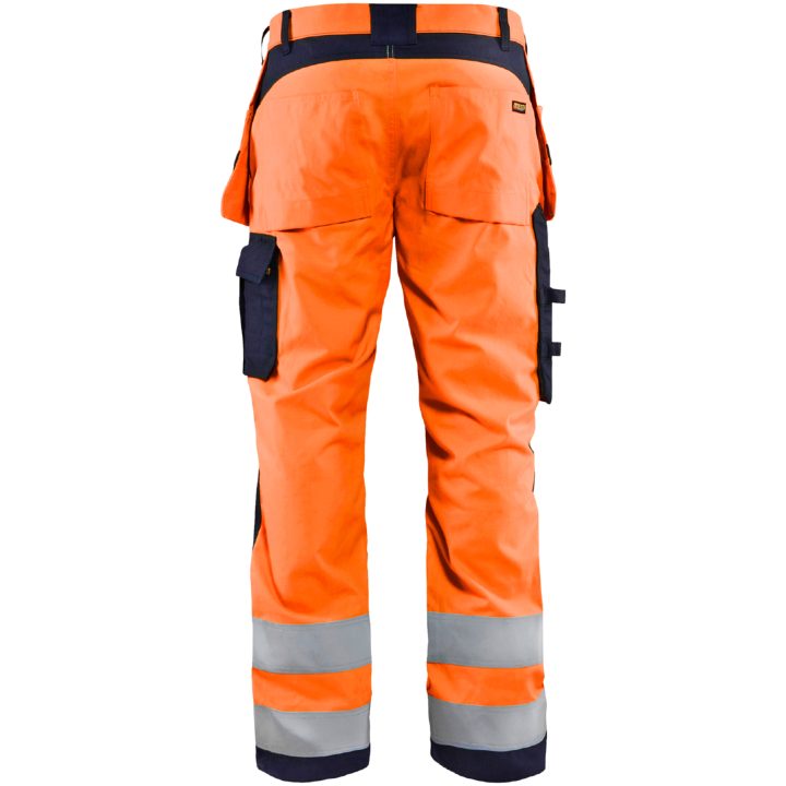 Bukser 15891513 Hivisorange / Marine BLÅKLÄDER BUKSER 15891513 ORANGE/MAR 44 – billede 2