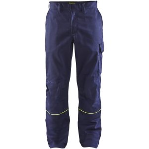Bukser 17011501 Marine / Hivisgul BLÅKLÄDER
