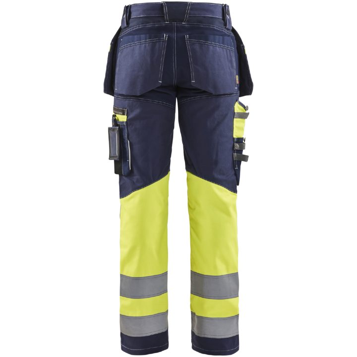 Bukser 17941370 Marine / Hivisgul BLÅKLÄDER BUKSER 17941370 MARINE/GUL 44 – billede 2