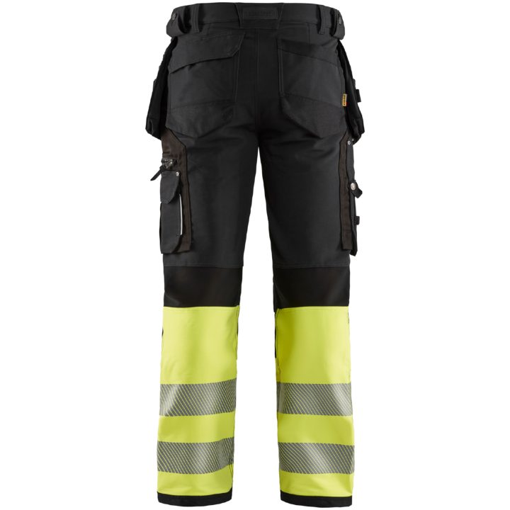 Bukser 19931642 Sort / Hivisgul BLÅKLÄDER BUKSER 19931642 SORT/GUL 44 – billede 2