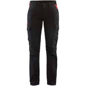 Bukser 71441832 Sort / Rød BLÅKLÄDER