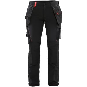 Bukser 71921645 Sort / Rød BLÅKLÄDER