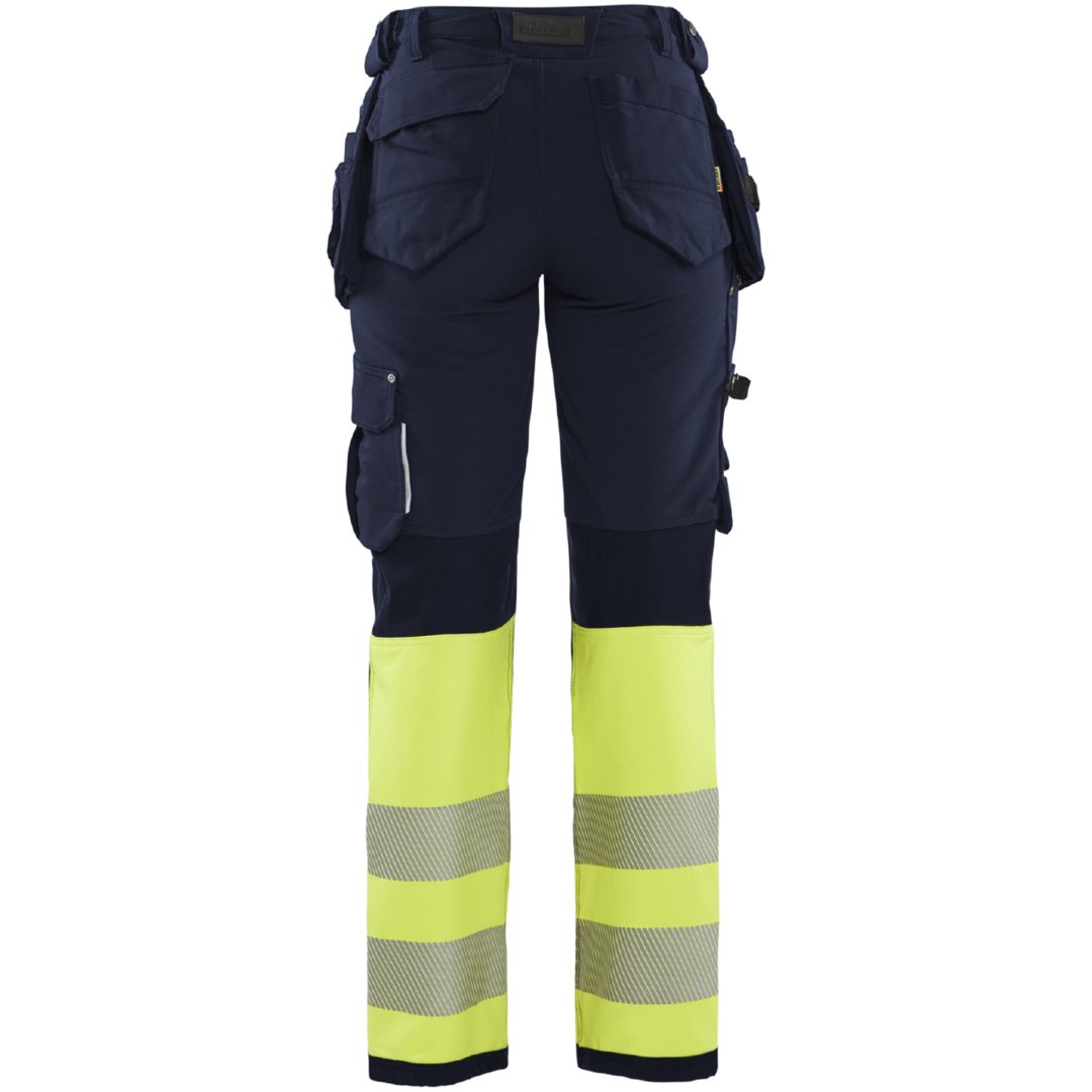 Bukser 71931642 Sort / Hivisgul BLÅKLÄDER BUKSER 71931642 SORT/GUL 34 – billede 2