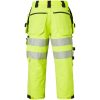 Bukser Craftsmen Capri Fluorescerende Gul/Sort Top Swede C44 – miniature 3