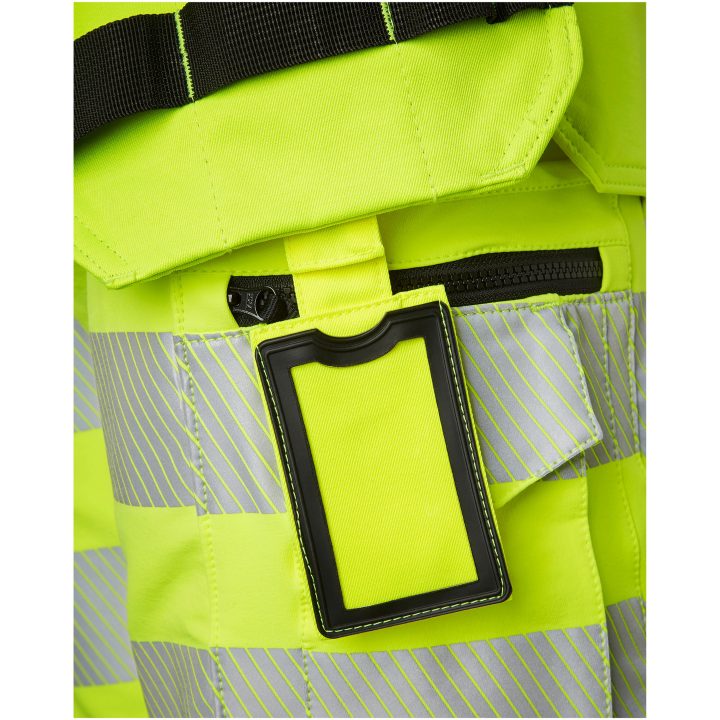 Bukser Craftsmen Capri Fluorescerende Gul/Sort Top Swede C44 – billede 5