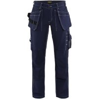 Bukser dame 15451370 Marine BLÅKLÄDER