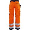 Bukser dame 71551811 Hivisorange / Marine BLÅKLÄDER BUKSER 71551811 ORANGE/MARINE 34 – miniature 2