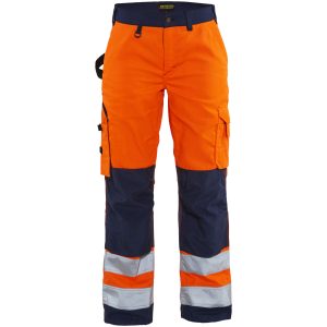 Bukser dame 71551811 Hivisorange / Marine BLÅKLÄDER