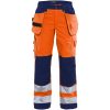 Bukser dame 71561811 Hivisorange / Marine BLÅKLÄDER BUKSER 71561811 ORANGE/MARINE 34 – miniature 1