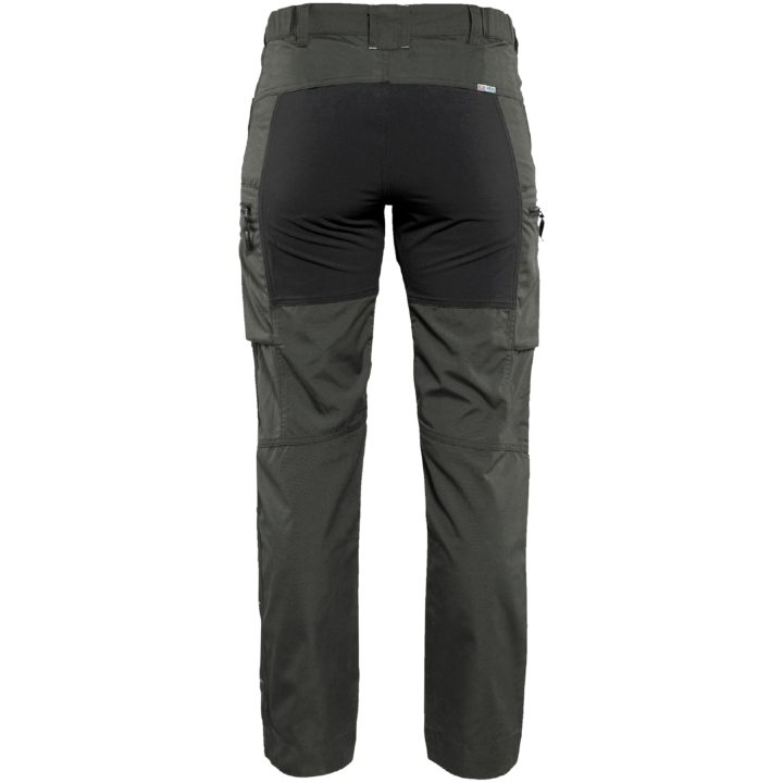Bukser dame 71591845 Grøn / Sort BLÅKLÄDER BUKSER 71591845 GRØN/SORT 30 – billede 3