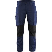 Bukser dame 71591845 Marine / Sort BLÅKLÄDER