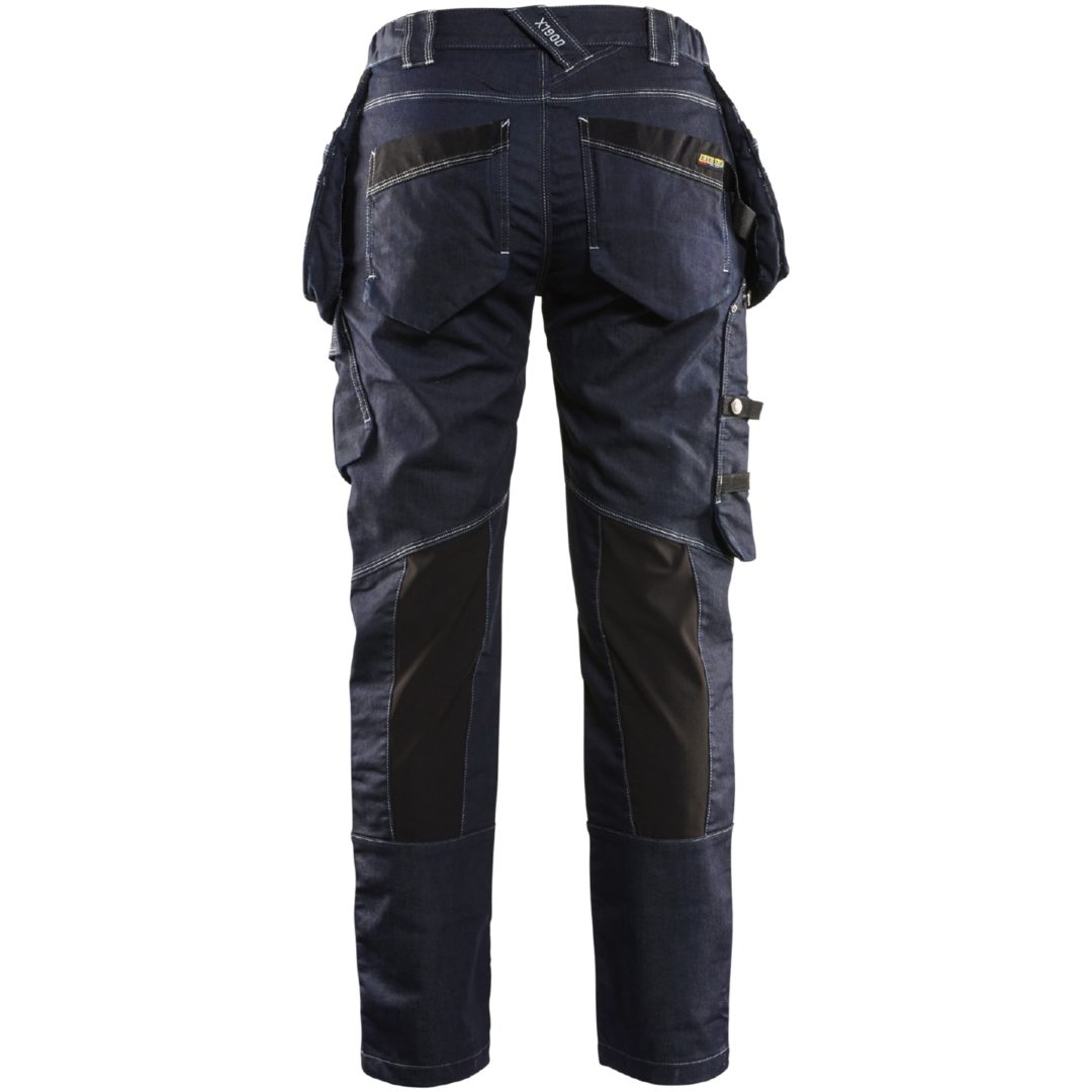 Bukser dame 79901141 Marine / Sort BLÅKLÄDER BUKSER 79901141 MARINE/SORT 32 – billede 2
