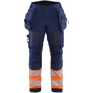 Bukser Hivisorange/marine 18212513 Blåkläder