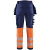 Bukser Hivisorange/marine 18212513 Blåkläder Herre c44 – miniature 2