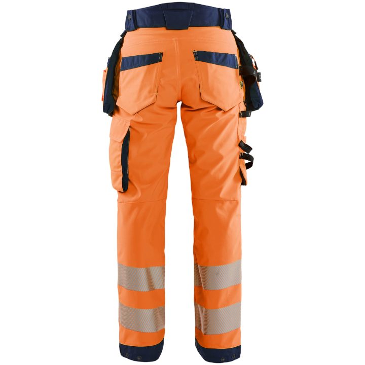 Bukser Hivisorange/marine 71182513 Blåkläder Dame c34 – billede 2