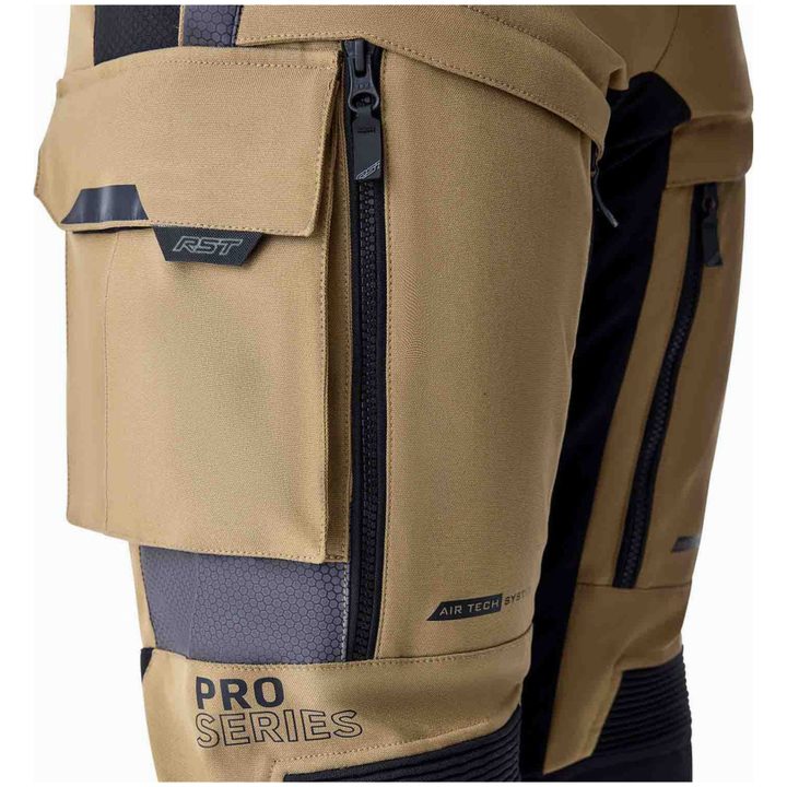 Bukser Pro Series Adventure D3O Sand/Sort RST XXXL – billede 8