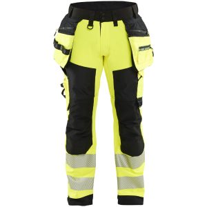 Bukser Sort/hivisgul 18202513 Blåkläder