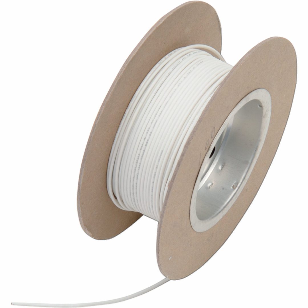 Bulkledning Hvid NAMZ WIRE 18G 100' WHITE