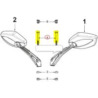 Bult M8x1.25-90 (Original) PEUGEOT