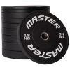 Bumperplate sæt 120 kg Master Fitness – miniature 1