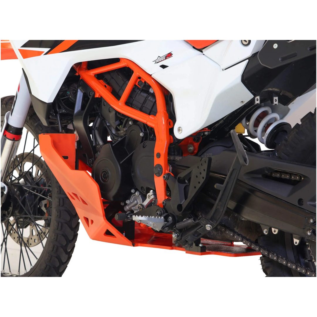 Bundplade MX One Piece Orange AXP RACING – billede 7