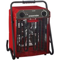 BYGGVÄRMEFLÄKT BYGG-STRÖM 9KW 400V IP24 RÖD