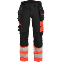 BYXA 70251648 SVART/RÖD D24