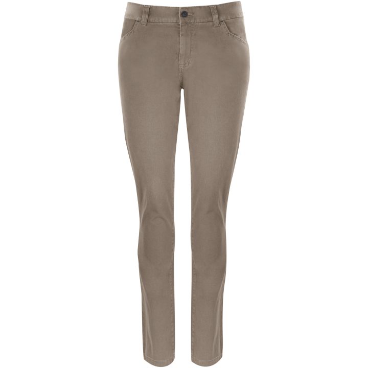 Byxor Dam Officer Khaki James Harvest – billede 5