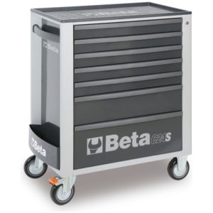 C24S/7 Mobile Roller Cab 7 Drawers Grey BETA