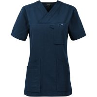 Carin Blouse w Navy XXL