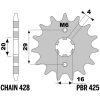 Chain Kit 428ZVX EK 124 – miniature 3