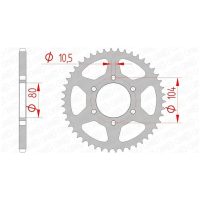 Chain kit 520 XHR4 - 15/46-114 - Steel Standard Rear Sprocket Afam