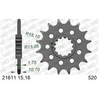 Chain kit 520 XHR4 - 15/46-122 - Steel Standard Rear Sprocket Afam