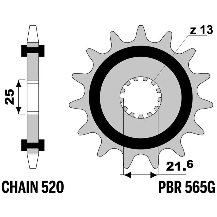 Chain Kit 520SRX2 EK 104 – billede 3