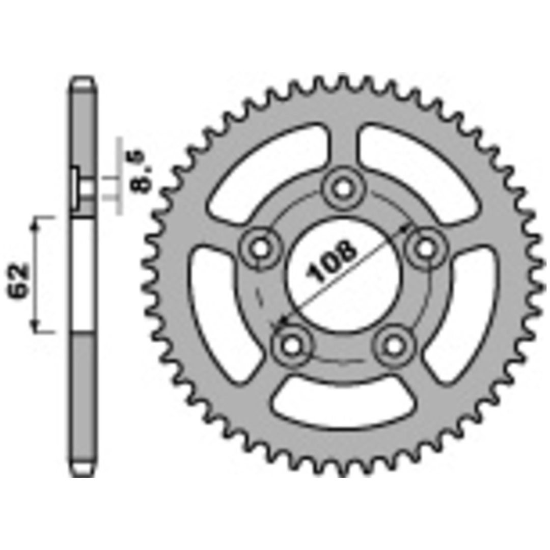 Chain Kit 520SRX2 EK 106 – billede 2