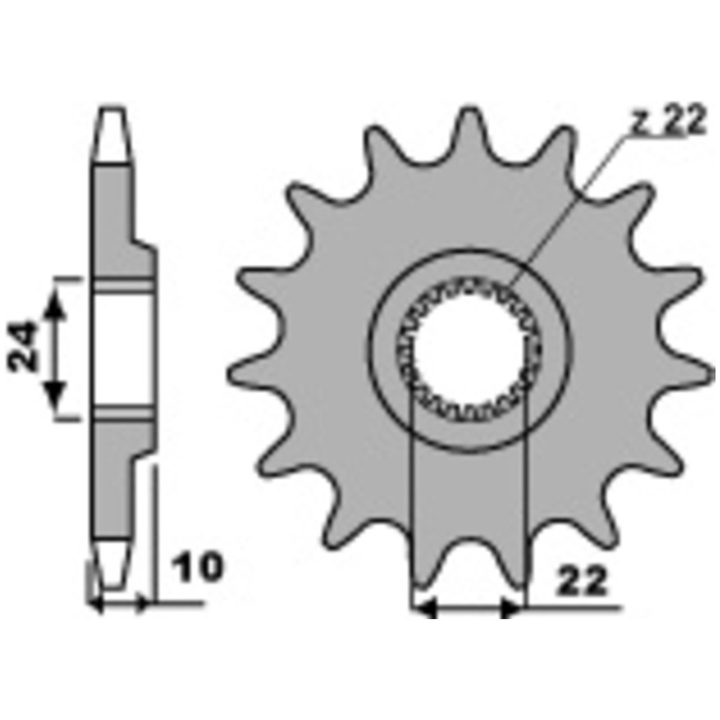 Chain Kit 520SRX2 EK 112 – billede 3