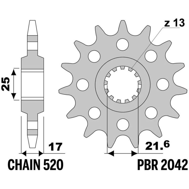 Chain Kit 520SRX2 EK 114 – billede 2