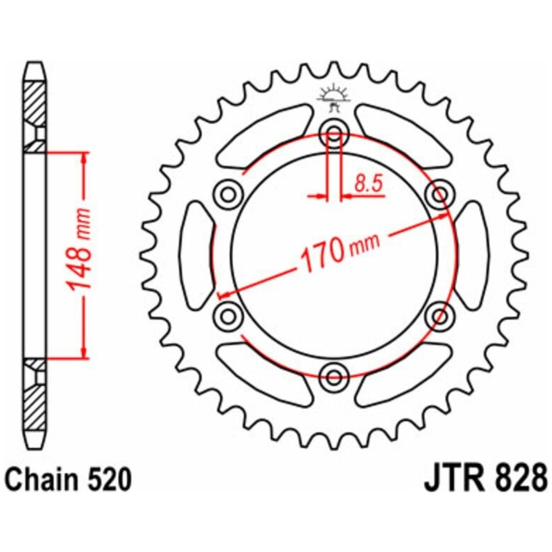 Chain Kit 520SRX2 EK 116