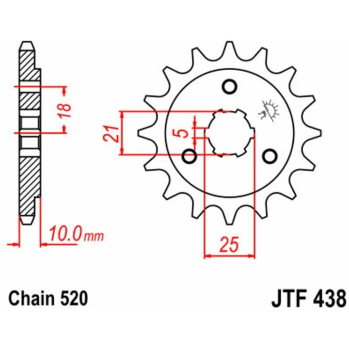 Chain Kit 520SRX2 EK 116 – billede 2