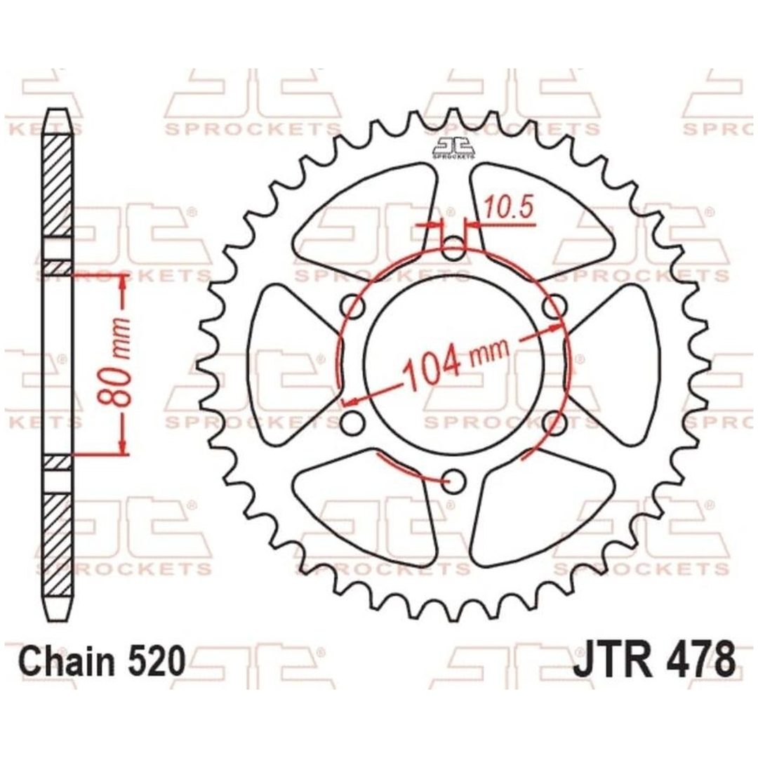 Chain Kit 520SRX2 EK 120