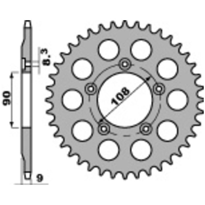Chain Kit 520SRX2 EK 98 – billede 2