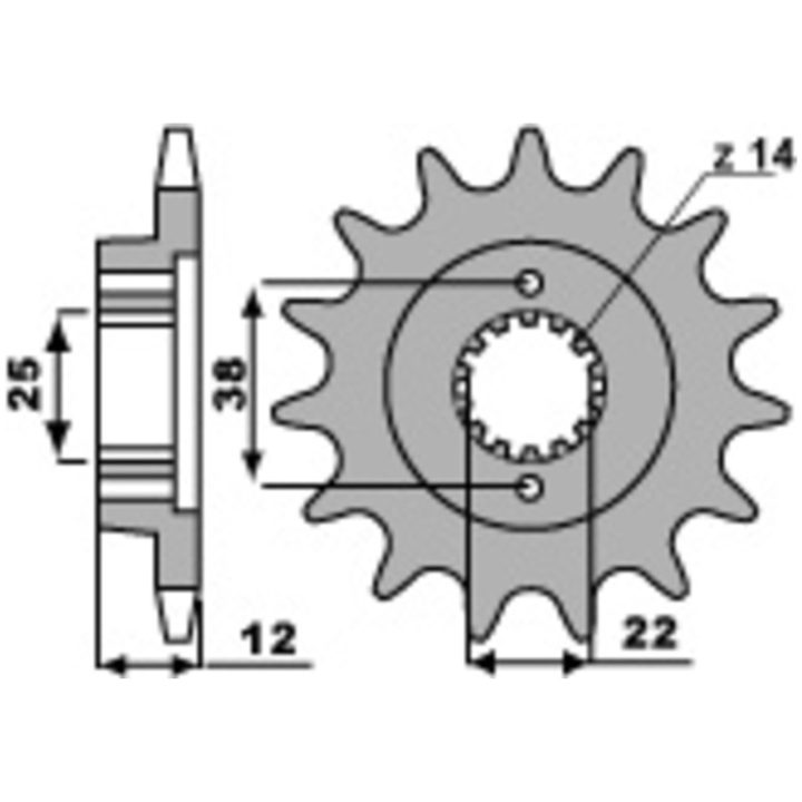 Chain Kit 520SRX2 EK 98 – billede 3