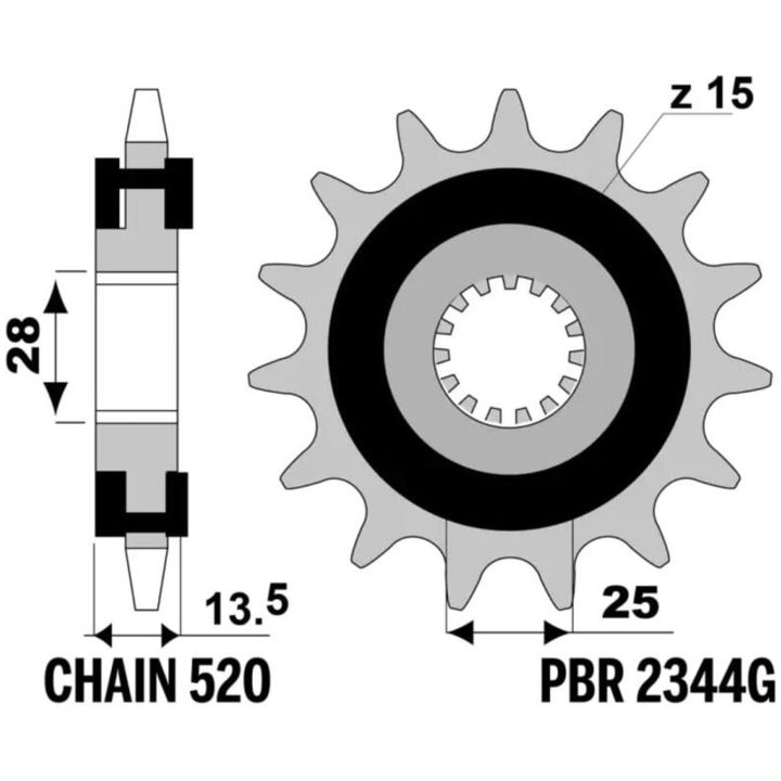Chain Kit 520ZVX3 EK 110 – billede 3